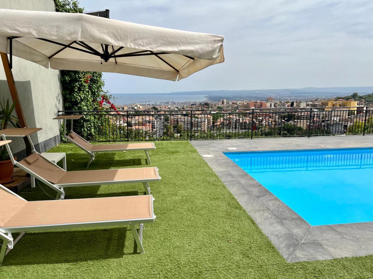 Villa Leucatia Sant'Agata Li Battiati Kültér fotó