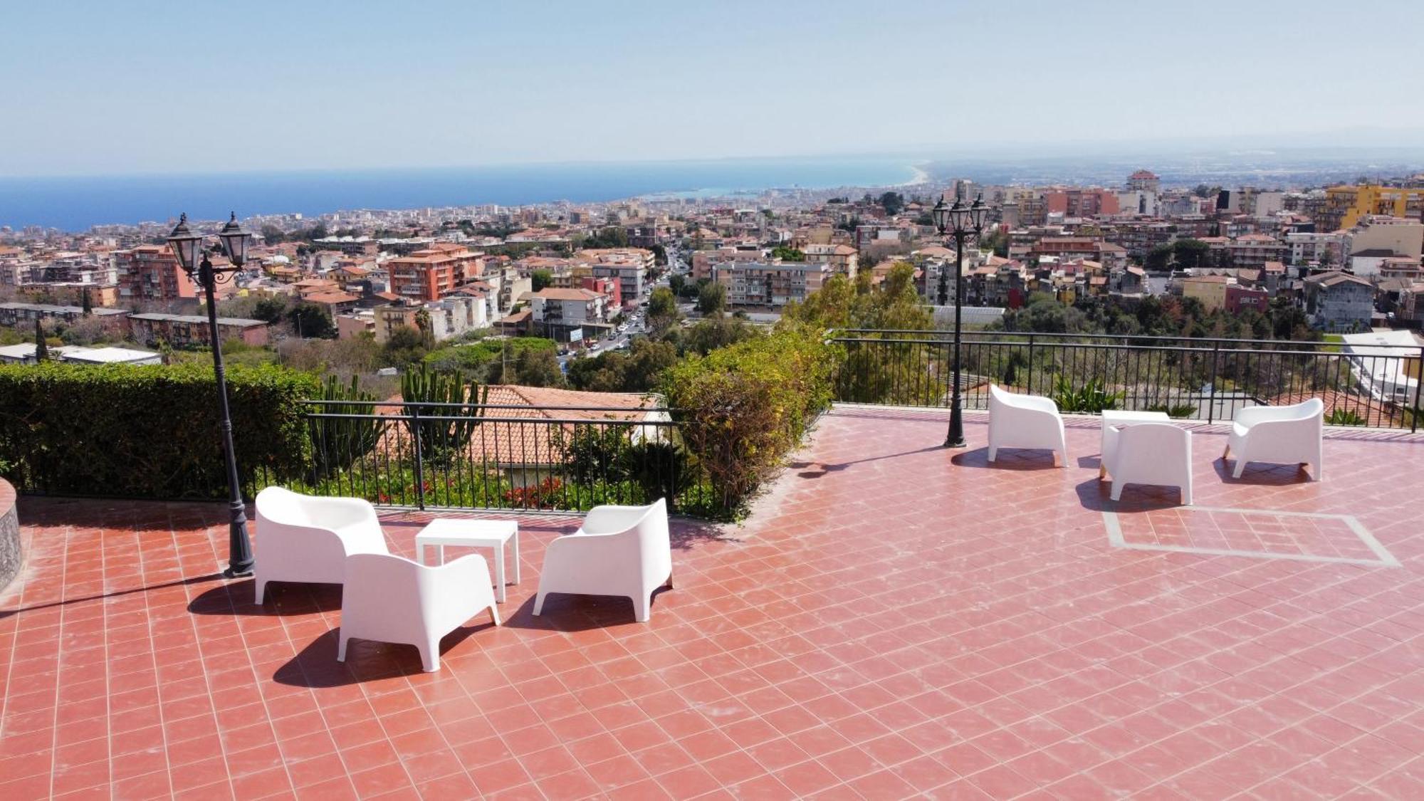 Villa Leucatia Sant'Agata Li Battiati Kültér fotó